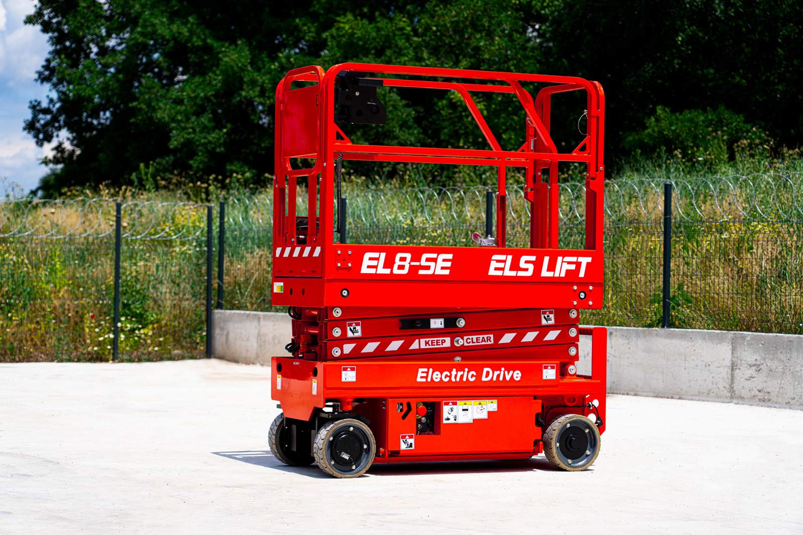 EL8-Se Hidrolik Makaslı Platform